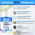 QIVERNAMY 50+ 850 1800mg 50, 90 Probiotics for Men, Advanced Mens Probiotic, Comprehensive Gut & Energy Support