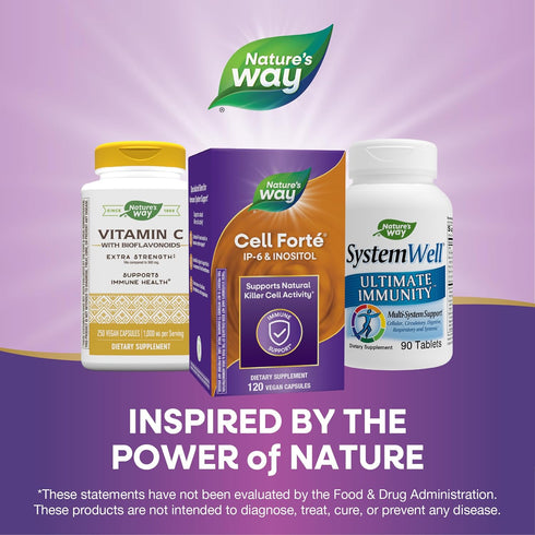 IP-6 Immune 120 (Packaging Nature's Way Cell Fort & Inositol Support Supplement with Calcium, Phosphorus