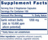 Immune 200 Life Extension Optimized Garlic, standardized Capsules for Heart Health, Support, Cellular detoxification