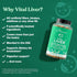 Vital Liver Cleanse Detox & Repair - 60 Vegetarian Soft Capsules for 9-in-1 Liver Support with Milk Thistle, Artichoke