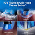 iO2, 3 Oral-B Rechargeable Electric Toothbrush, Cleaning Modes, Automatic Pressure Sensor to Protect Gums, Pure White