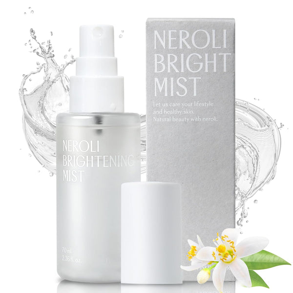 Neroli Mist 2.36oz (70ml) - Hydrating Facial Spray with Neroli & Jojoba Oil for Glowing Skin