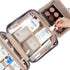 NISHEL Large Size Toiletry Bag for Women, Travel Essentials Organizer, Hanging Makeup Case for Cosmetics and Toiletries
