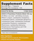 Advanced Nutrition by Zahler Probiotic Nutritional Supplement Capsules, 25 Billion Live Culture, 120 Capsules