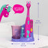 Set 3+ 2 2-Minute Brusheez Kids Electric Toothbrush - Safe & Effective for Ages - Parent Tested & Approved with Gentle