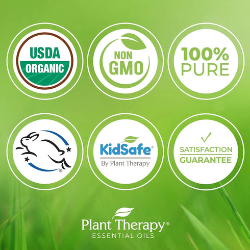 Plant Therapy Organic Lavender Fine 10 mL (1/3 oz) - 100% Pure USDA Certified, Therapeutic Grade