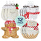 SpaLife Holiday Treats Facial Masks 12-Pack - Festive Christmas Skincare for Soothing and Nourishing