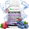 Extra Strength Resveratrol 1568mg, 180 Capsules, Antioxidant Supplement for Heart Health