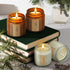 Set 4 Pack Candle Gift for Home Scented Soy Wax Candles, Lavender, Jasmine, Sandalwood & Sage Long Lasting Aromatherapy