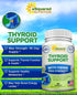 aSquared Nutrition Premium Thyroid Support Supplement with Iodine - 180 Capsules, Herbal & Vitamin Complex