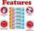 HAMMER 6 Pack, 0.9 Oz ARM & Toothpaste Plus Thera, ICY Mint, Anticavity Fluoride Toothpaste with Baking Soda, Whitening