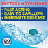 Maximum Strength Caffeine-Free Diuretic Softgels, 120 Softgels, Pambrom 50mg, Compare to Diurex Max, Relieves Water