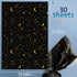 MR FIVE 30 Sheets Large 20" x 28" Gold Galaxy Tissue Paper Bulk, Moon and Star for Gift Bags Birthday Holiday