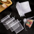 Weicoca 50Pcs 2x3 inch White Mini Sheer Organza Gift Bags, Mesh Bags for Wedding Favor Party Pouch, Candy Pouches