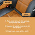 Furniture Clinic Leather Cleaner 17oz | Non-Toxic All-Purpose Solution for Couches, Car Seats, Purses, Shoes & Saddles