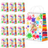 Art Party Bags - 16 Pieces Paint Art Party Treat Bags for Sip and Paint Party Decorations (Bright Style)