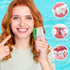 Slim Interdental Brushes, 32PCS Orthodontic Brushes for Braces, Oral Dental Hygiene Flosser for Deep Cleaning