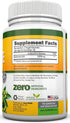 Berberine 1200Mg Per Serving, 90 Vegetarian Capsules, Pure HCL Extract Supplement for Immune Health