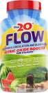 Flow Nitric Oxide Supplement - 60 Capsules, L-Citrulline from Organic Watermelon, Spinach, Acerola Cherries