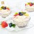 R-kay 6 Oz Clear Plastic Bowls, 50 Pack Disposable Heavy Duty Bowls for Ice Cream, Dessert, Salsa, Party