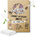 Eco-Friendly Laundry Detergent Sheets, Lavender, 80 Loads, Washer-Friendly Soap Sheet