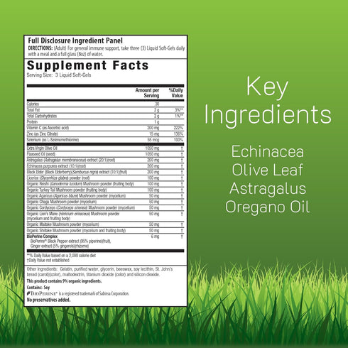 Immuno-Shield Immune 100 Irwin Naturals All Season Wellness - Promote Body's Natural Defense System - Powerful
