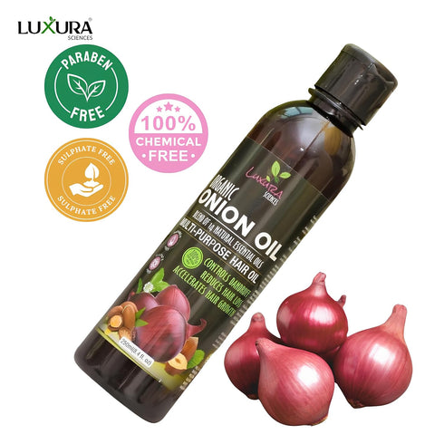 Onion Hair Care Combo | Nourishing Oil + Hydrating Shampoo | 250ml+300ml (2 Piece Set) | Enhances Growth