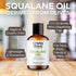 Squalane Oil - 100% Pure & Natural Plant Derived Facial Oil 2 Fl Oz - Cold Pressed Premium Grade Moisturizing Oil