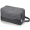 Toiletry Bag for Men, Water Resistant Hanging Dopp Kit, Small Shaving Bag for Traveling (Denim Grey)