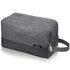 Toiletry Bag for Men, Water Resistant Hanging Dopp Kit, Small Shaving Bag for Traveling (Denim Grey)