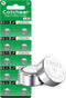 Cotchear 10pcs AG1 Battery - LR621 364 Watch Battery 1.55V, Alkaline Button Cell Batteries for Watch Toys Remote