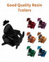 Mini Hair Clips - 72 Pcs Small Claw Hair Clips for Women and Girls, Plastic, Tiny Clips in 3 Colors