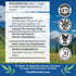Pure Mountain Botanicals Liquid Stevia Drops, Natural Sugar Free Sweetener, Ideal for Keto and Vegan Diet
