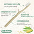 Packaging, 4 Pack DR.BRIGHT Eco-Friendly Toothbrushes, Natural Biodegradable Toothbrushes, Soft Toothbrush for Adults