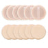 Sibba Loose Powder Puff, 12 Pieces Round Velour Face Makeup Compact Body Container for Setting Foundation Cream