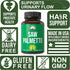 Peak Performance Saw Palmetto Capsules for Men and Women, 1000mg All Natural DHT Blocker Supplement