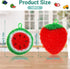 16 Pcs Fruit Dish Scrubber Non Scratch Dish Washing Scrubbers Reusable Kitchen Scrubber for Dishwashing Cleaning Washing Dishes Cookware Tubs Sinks