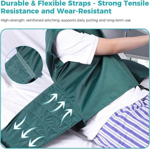 Wearable Torso Restraint - Adjustable Body Support Suit for Mobility Assistance and Stability, Comfortable and Secure