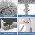 Microfiber Feather Duster, Extendable Cobweb Duster with 100 inches Pole, Washable & Lightweight for Cleaning