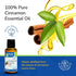 Earth's Care Cinnamon Cassia Oil - 100% Pure Cinnamon Essential Oil for Diffuser - 1 Fl OZ (1 Bottle)