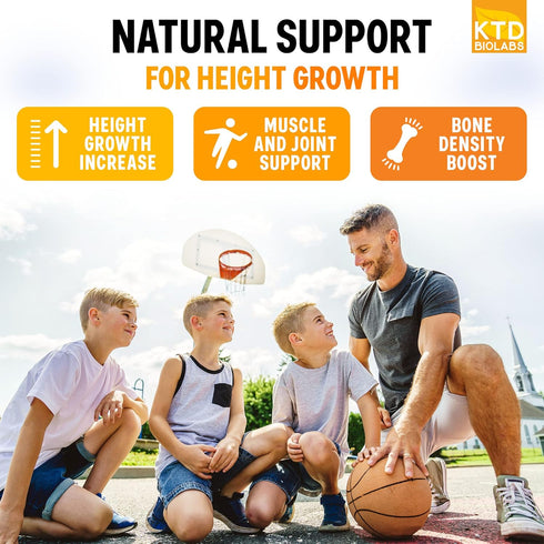 Height Growth Maximizer - Natural Height Booster Teen Vitamins, Growth Pills to Reach Height & Grow Taller