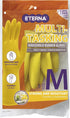 ETERNA Multitasking Gloves, Size M - Gloves for Kitchen, Laundry, Household Cleaning, 1.9 Oz (Pack of 4)