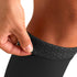 Truform Compression Stockings 20-30 mmHg, Thigh High, Closed Toe, Black, Small