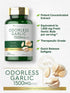 Carlyle Odorless Garlic Softgels 1500mg - 250 Count, Non-GMO, Gluten Free Extract Supplement