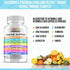 8 in 1 Immune Support with Quercetin, Zinc 50mg, Vitamin C 1000mg, Vitamin D3 5000 IU & Elderberry for Adults