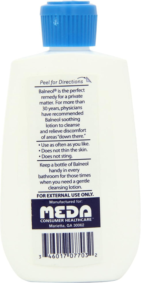Balneol Cleansing Lotion, Hygienic, 3 oz. (Pack of 2)