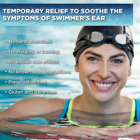 Similasan Swimmer's Ear Relief Ear Drops, 0.33 Ounce Bottle