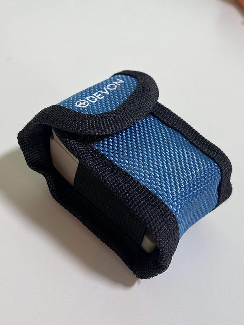 Devon Carrying Case for Fingertip Pulse Oximeters, Includes Neck Cord and Belt Loop