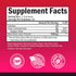 Sugar Free Beet Root Gummies, Nitric Oxide Chews with Coconut Oil, Supports Energy & Health, 120 Count Strawberry