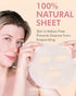 DERMAL Wine Collagen Essence Korean Facial Mask, Pack of 10, Hydrating & Revitalizing Sheet for Tired Skin